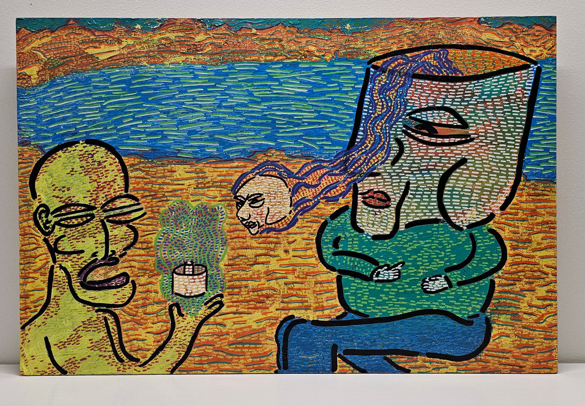'The Plan is Revealed' Painting