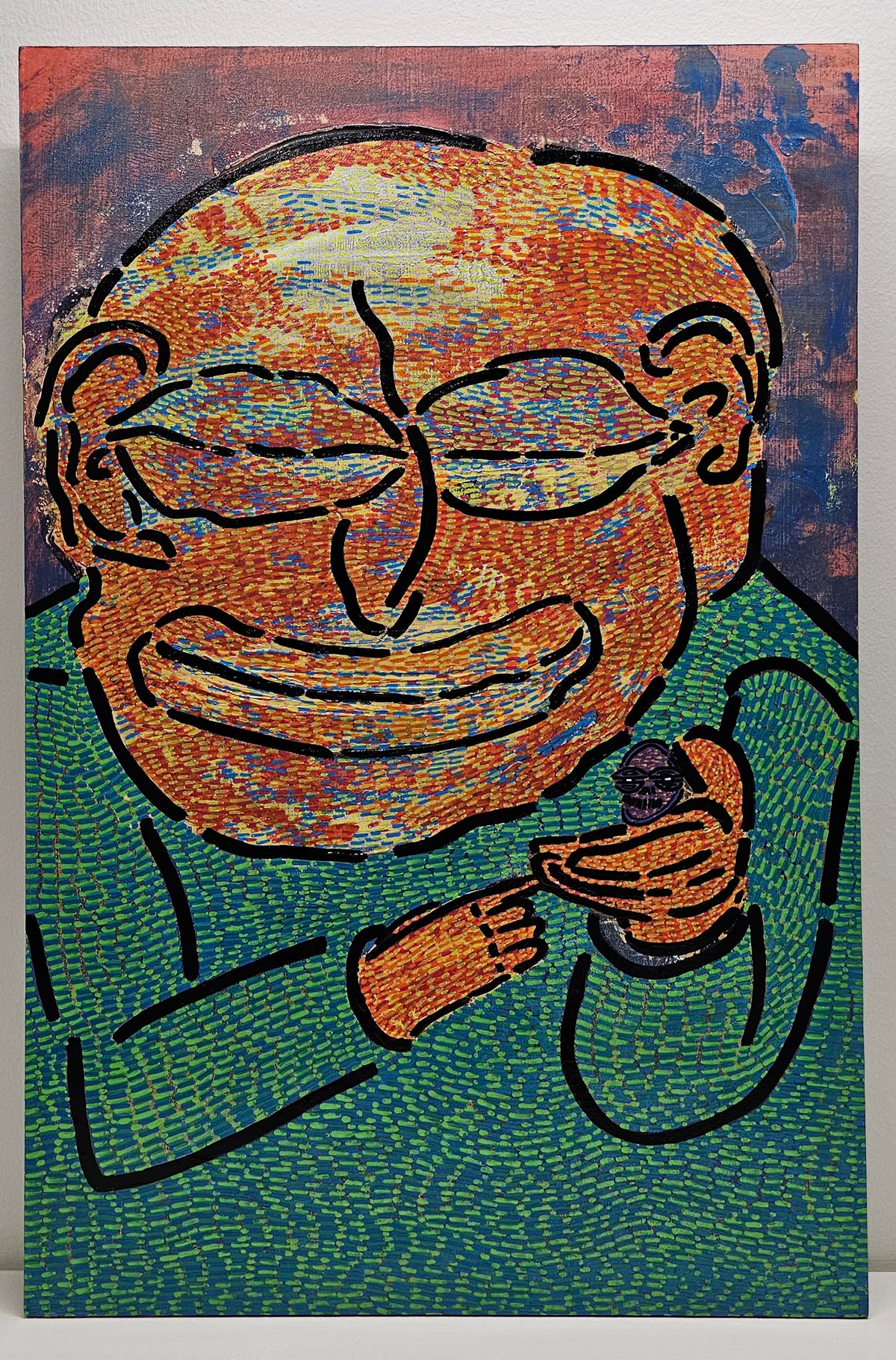 'The Head Speaks' Painting